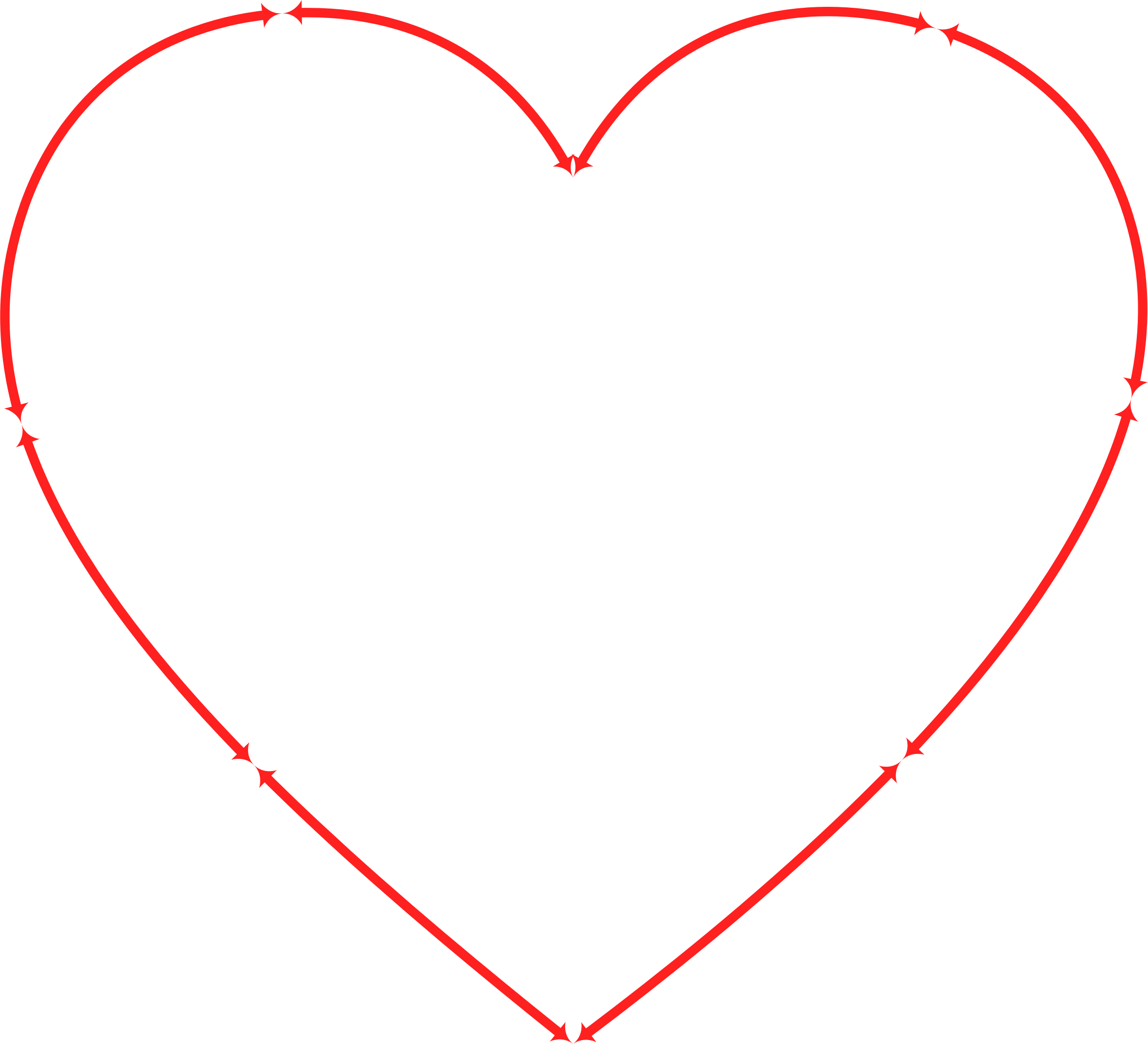 Heart Computer Icons Drawing Arrow - Coroa De Espinhos Coração Clipart (825x750), Png Download
