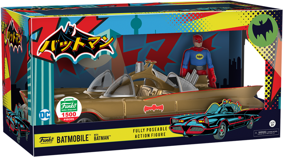 And Endless Batmobile Variations Continues With The - Batman In Batmobile Action Figure Toys Clipart (1200x1200), Png Download
