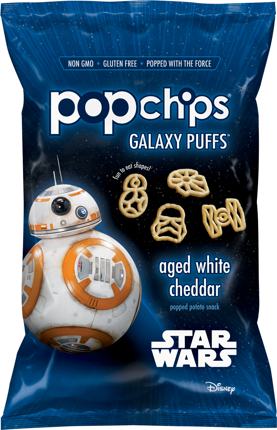 That's No Moon - Popchips Star Wars Galaxy Puffs Clipart (1080x1440), Png Download