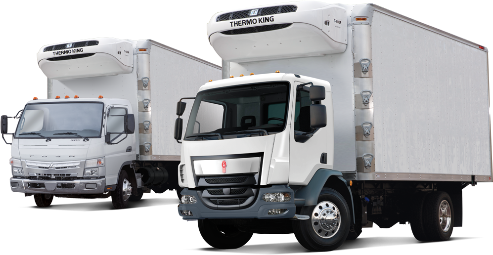 Delivery Truck Png - Refrigerator Truck Clipart (1000x578), Png Download