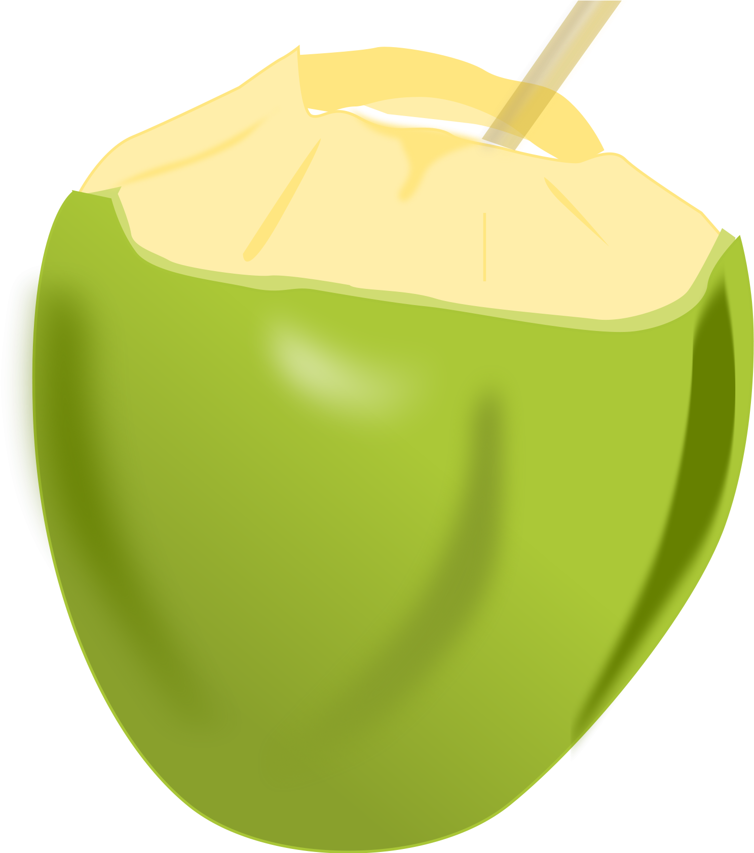 Coconut Lovers Mag - Coconut Clip Art - Png Download (1682x1682), Png Download