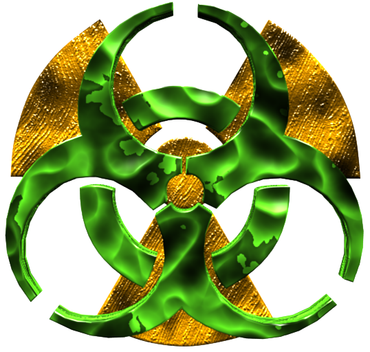 Style - Radiation Sign Clipart (800x600), Png Download