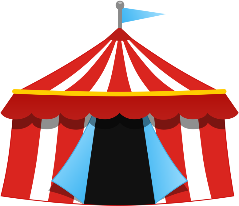 Decoration Cirque, Circus Clown, School Carnival, Carnival - Desenho De Tenda De Circo Clipart (900x727), Png Download