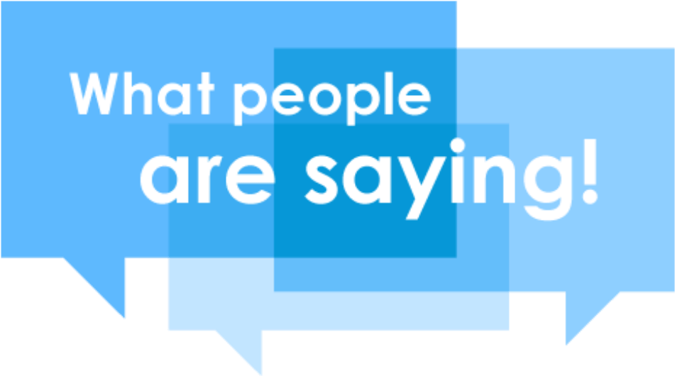 Testimonials What People Are Saying About Rising Sun - People Are Saying Clipart (1000x579), Png Download