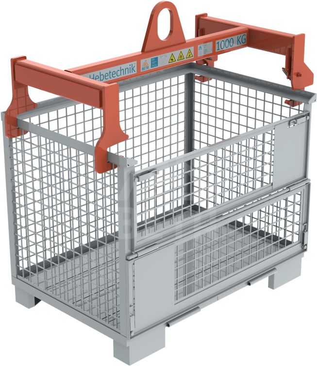 Pallet Cage Beam - Cage Clipart (1024x768), Png Download