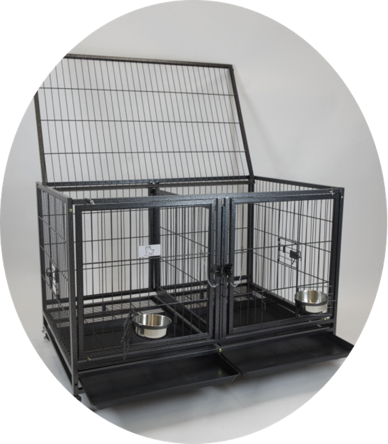 Features - - Dog Crate Clipart (757x867), Png Download