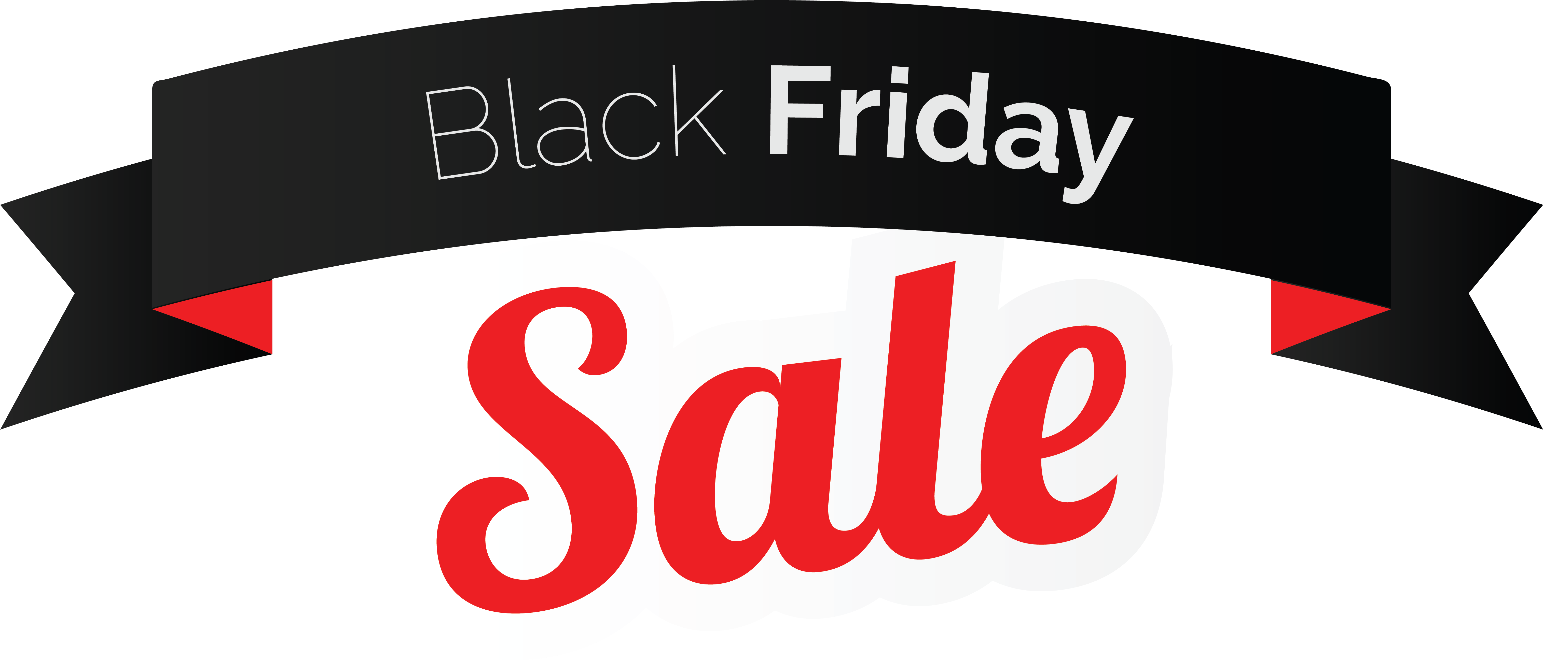 View Full Size - Black Friday Sale Banner Clipart (6281x2863), Png Download