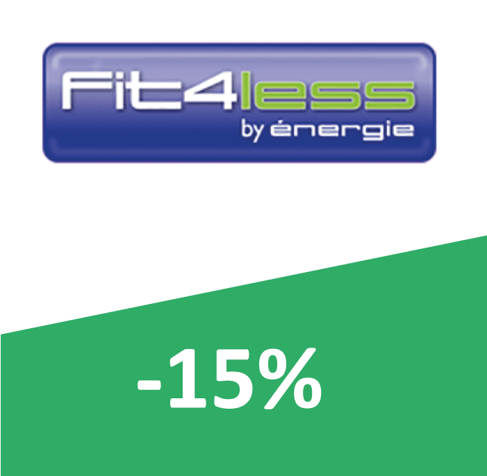 15% Off - Fit4less Clipart (700x700), Png Download