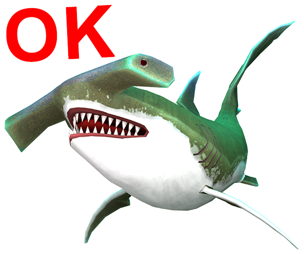 Double Head Shark Attack Messages Sticker-7 - Great White Shark Clipart (618x618), Png Download