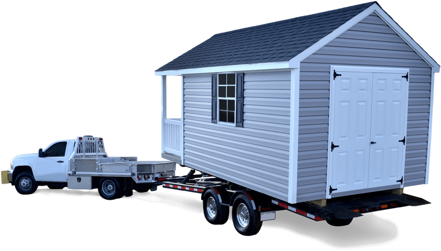 Delivery-truck - House Clipart (1000x803), Png Download