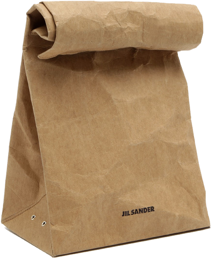 Paper Bag Png Picture - Rolled Up Lunch Bag Clipart (800x600), Png Download