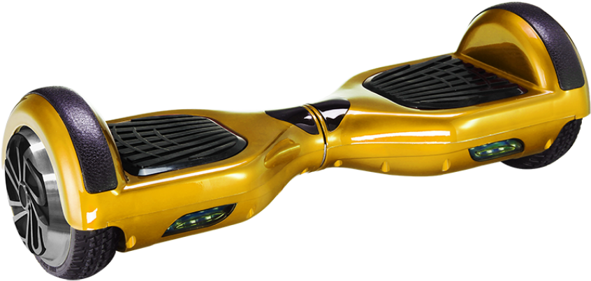 Gold Hoverboard With Lights Clipart (900x900), Png Download