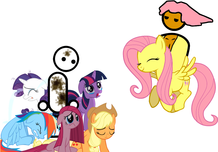 Rainbow Dash Rarity Pinkie Pie Twilight Sparkle Fluttershy - Pony Pc Master Race Clipart (943x671), Png Download
