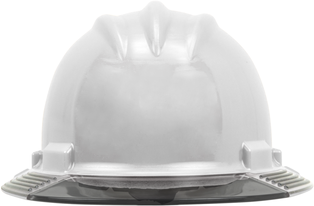 Bullard Avwhrg Aboveview™ Hard Hat, Full Brim Hat Style, - Front White Hard Hat Png Clipart (1000x750), Png Download