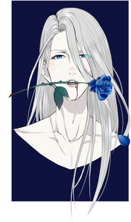 Viktor Nikiforov Long Hair Clipart (500x811), Png Download