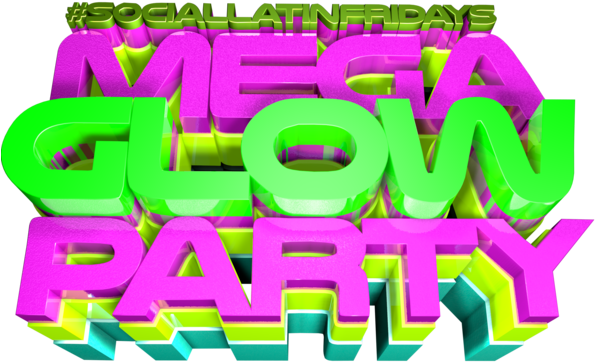 Glow Party - Graphic Design Clipart (600x600), Png Download