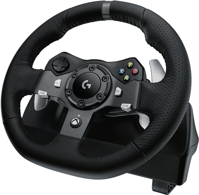 G920/g29 - Logitech G Steering Wheel Clipart (902x677), Png Download