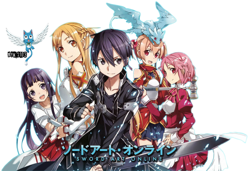 Sword Art Png Transparent - Sword Art Online Png Clipart (1024x576), Png Download