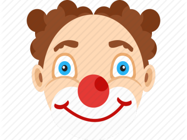Clowns Face Clipart (640x480), Png Download