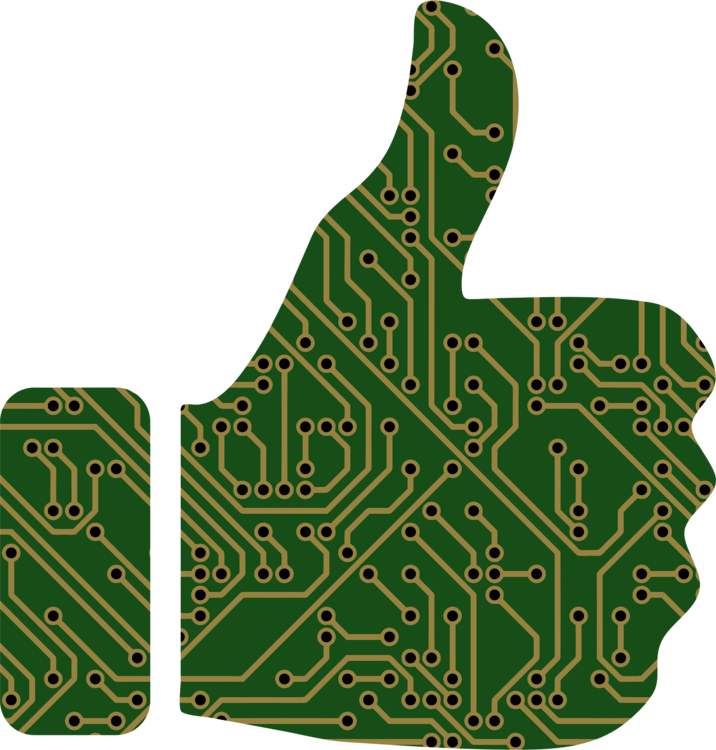 Electronic Circuit Printed Circuit Boards Electrical - Print Circuit Board Clipart - Png Download (716x750), Png Download