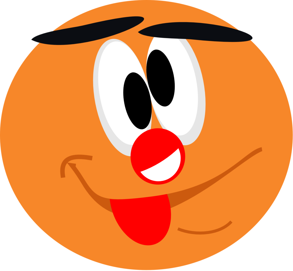 Smiley Clown - Saas Damad Funny Sms Clipart (958x886), Png Download