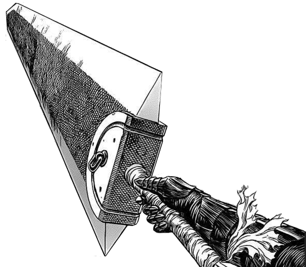 Vector Free Library Dragonslayer Pinterest Manga Anime - Buster Sword Vs Dragonslayer Clipart (630x550), Png Download
