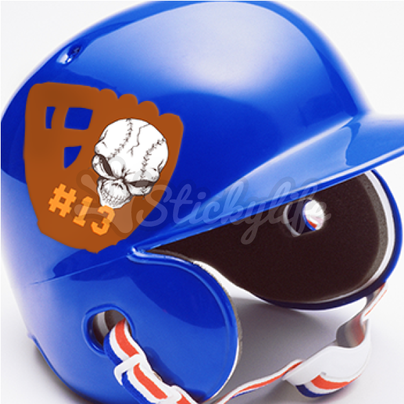 Custom Baseball Glove Decal - Soccer Ball Clipart (940x587), Png Download