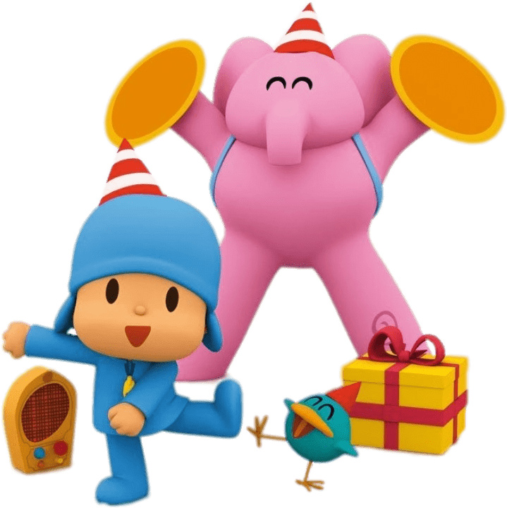 At The Movies - Pocoyo Dvd Clipart (765x747), Png Download