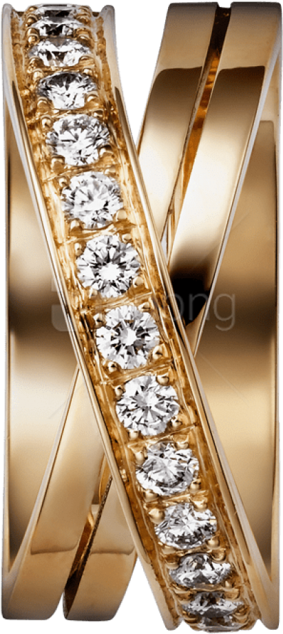 Free Png Download Gold Ring With Diamonds Clipart Png - B4095800 Transparent Png (480x977), Png Download