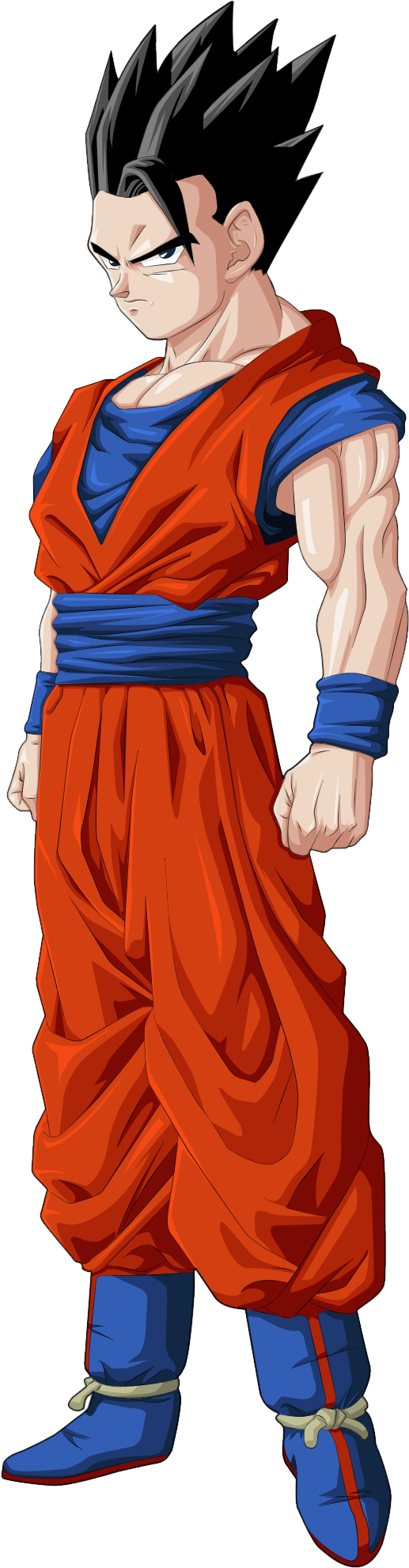 Gohan Png - Gohan Super Sayayin 5 Clipart (968x2200), Png Download