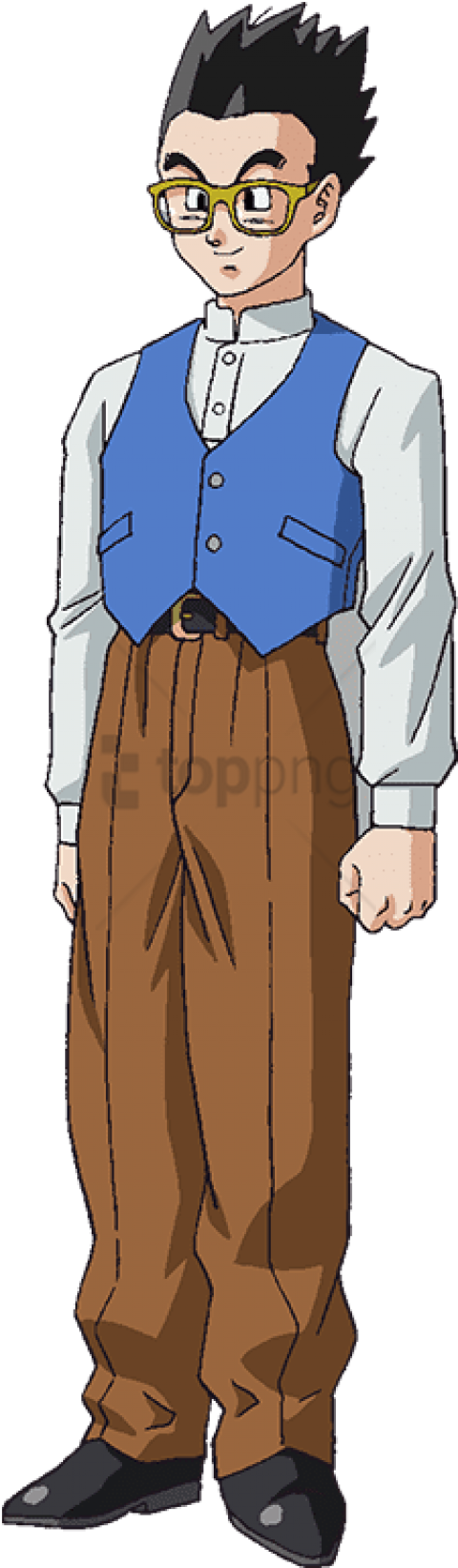 Free Png Imágenes De Gohan De Dragon Ball Súper Png - Dragon Ball Super Gohan Png Clipart (480x1643), Png Download
