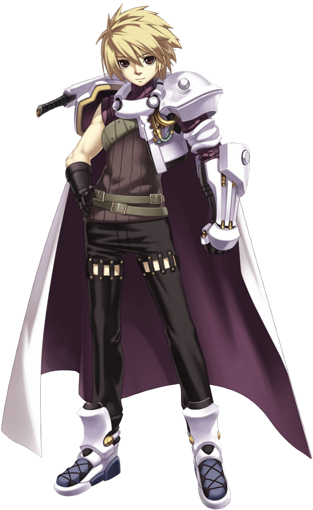 Sword Girl Render Photo - Cross Edge Lyner Clipart (667x1023), Png Download