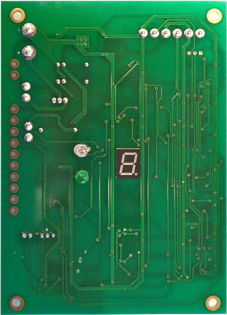 Circuit Board For The Monitor 4000 Exit Alarm - Electronic Component Clipart (500x696), Png Download
