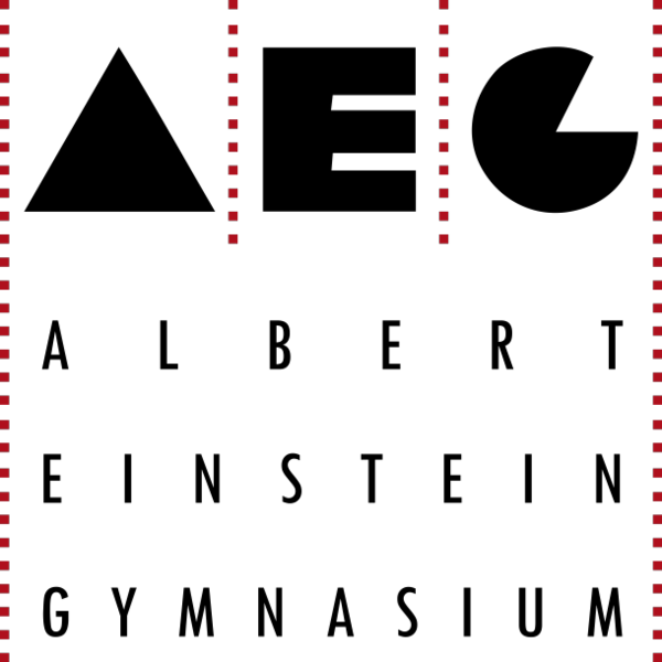 Logo Des Albert Einstein Gymnasiums Böblingen - Albert Einstein Gymnasium Böblingen Logo Clipart (600x600), Png Download