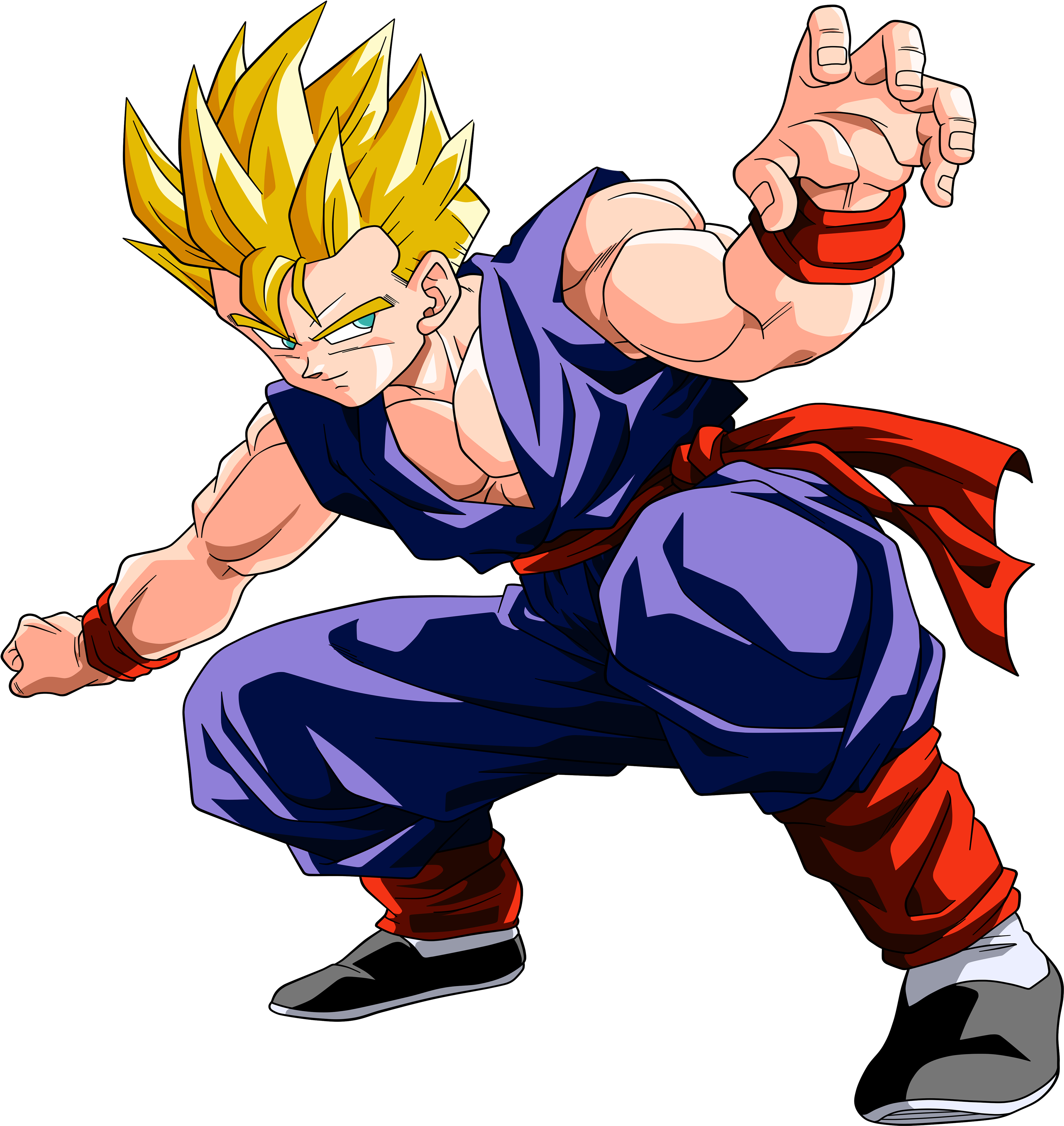 Gohan Ssj - Gohan Ssj Render Clipart (5000x4000), Png Download