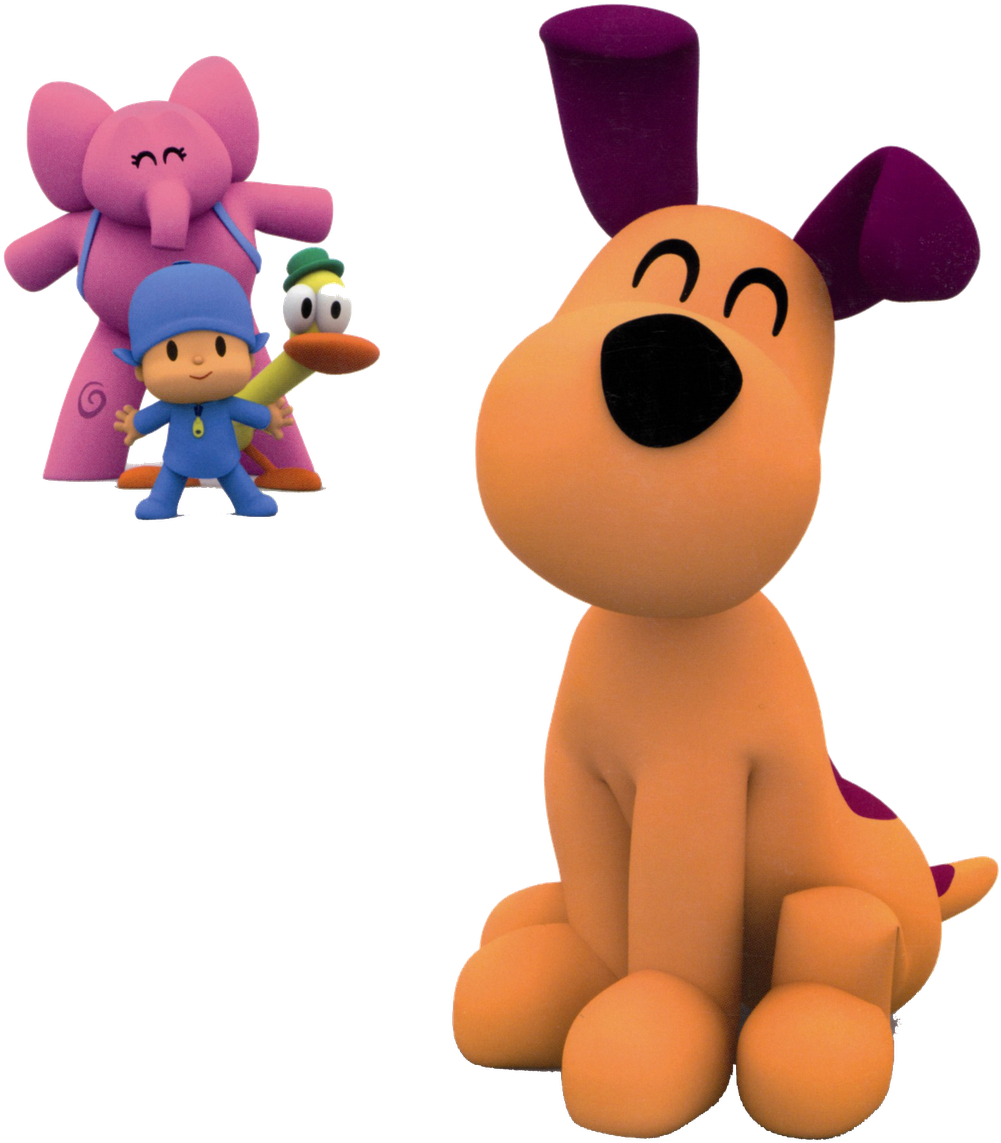 Gifs Y Fondos De Pocoyoloula Pocoyo - Amigos De Pocoyo Png Clipart (1524x1600), Png Download