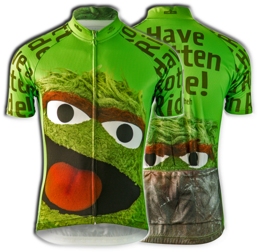 sesame street cycling jersey