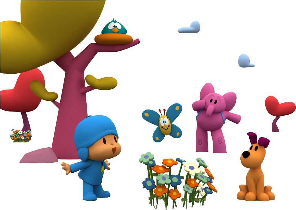 Gifs Y Fondos De Pocoyo - Pocoyo Autismo Clipart (1024x768), Png Download