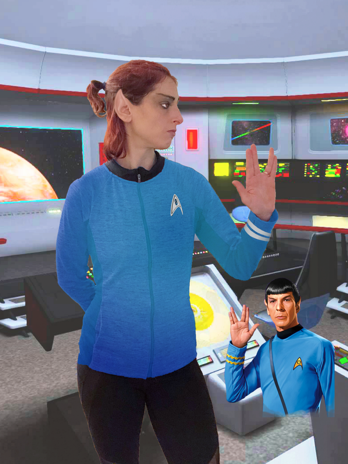 Embrace Your Inner Spock Clipart (1200x1597), Png Download