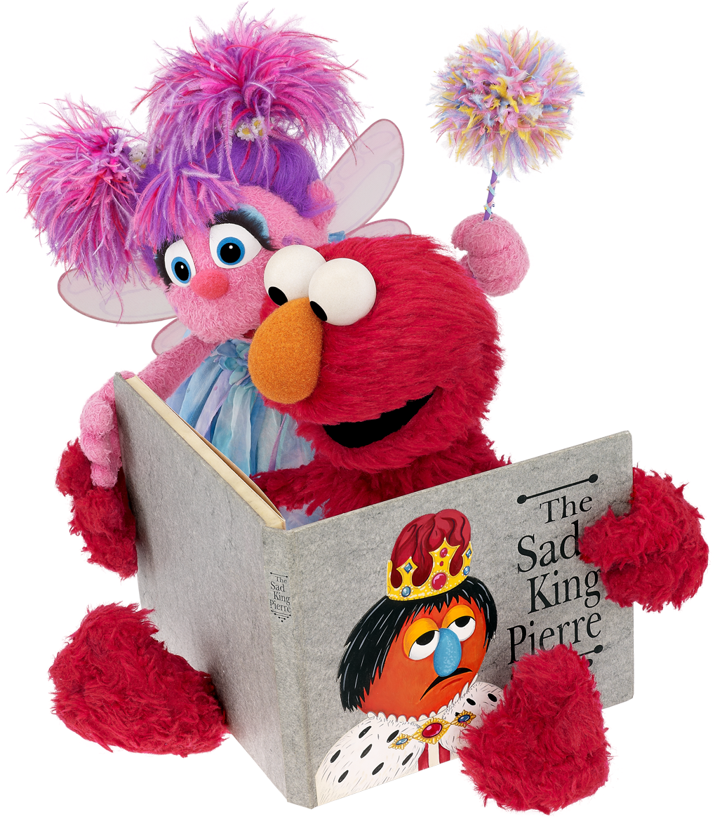 Elmo And Abby Reading Elmo And Abby Cadabby Enjoy Reading - Sesame Street R...