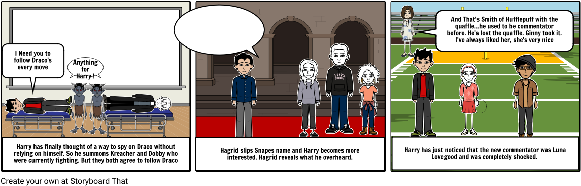 Harry Potter - Cartoon Clipart (1164x385), Png Download