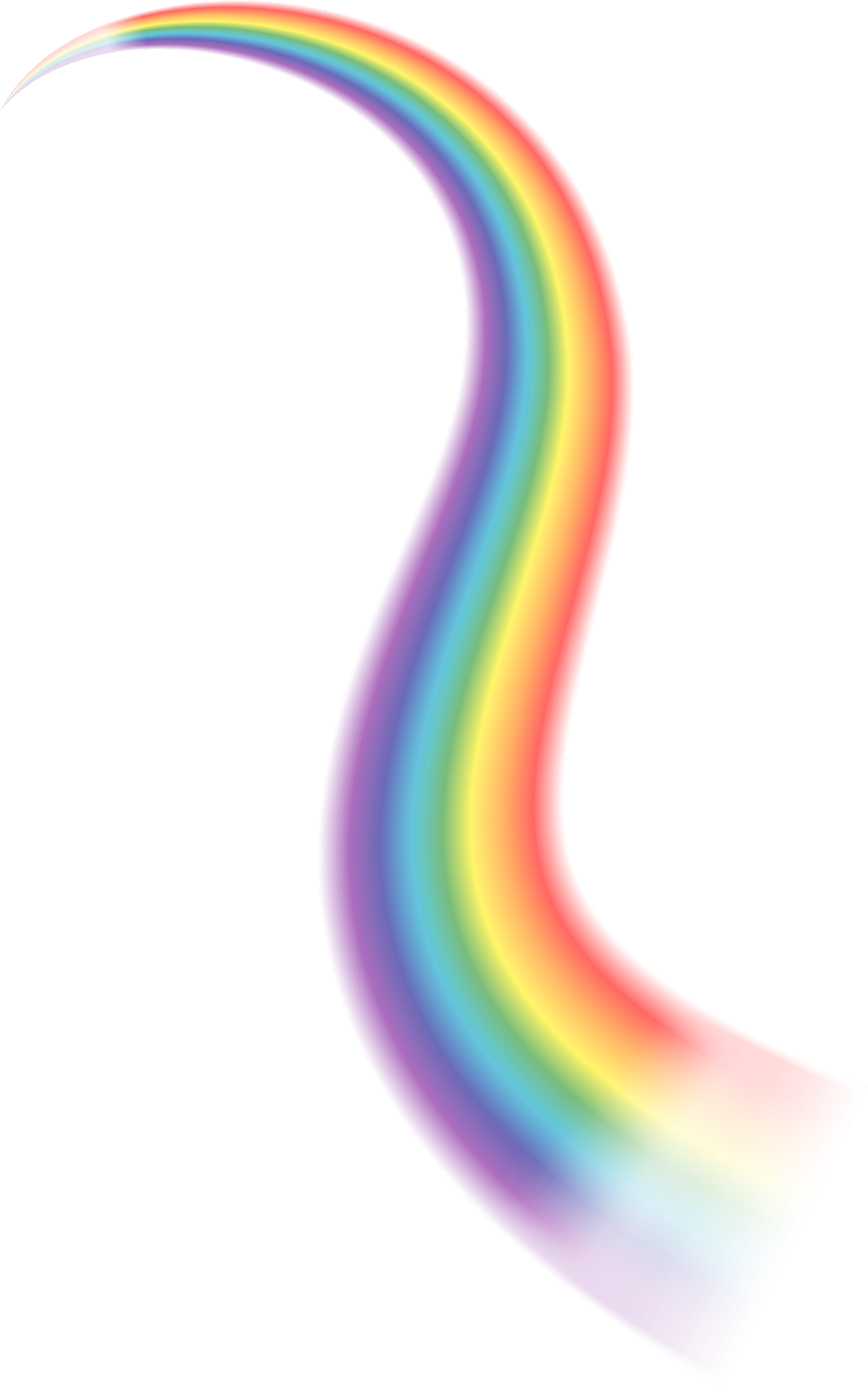 Rainbow Line Png Free Clip Art Image - Transparent Rainbow Line - Large Siz...
