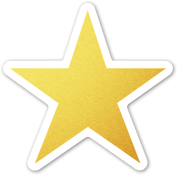 Gold Star - Givenchy Case Iphone X Clipart (600x592), Png Download
