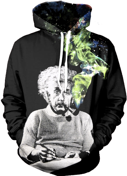 Einstein Hoodie Clipart (580x600), Png Download