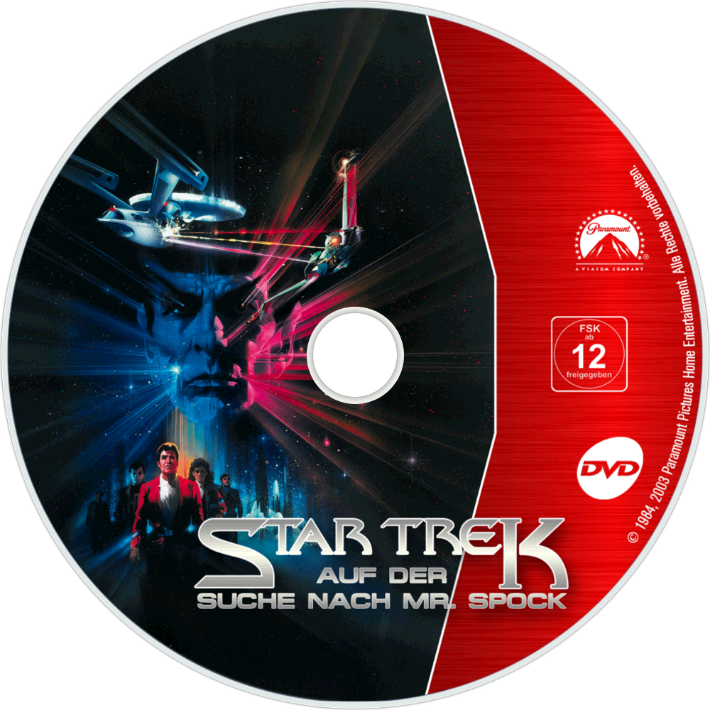 Star Trek Iii - Star Trek Iii The Search For Spock Poster Clipart (1000x1000), Png Download
