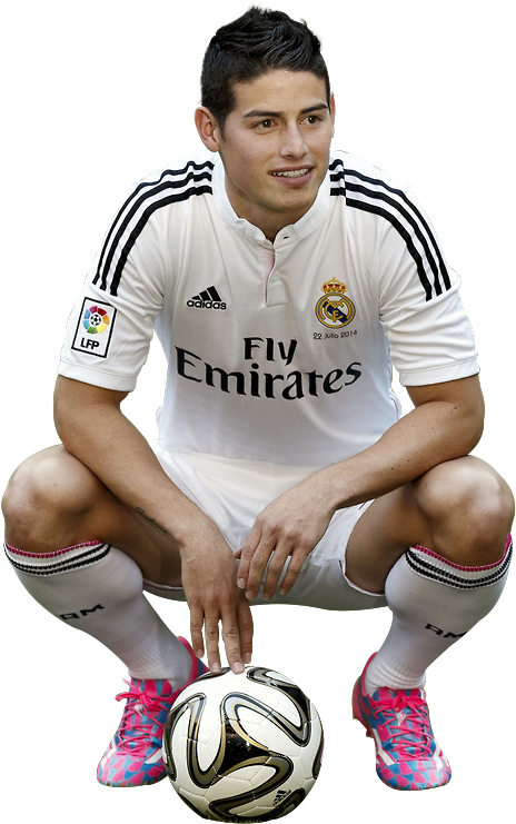 James Rodiguez , Png Download - Player Clipart (464x741), Png Download