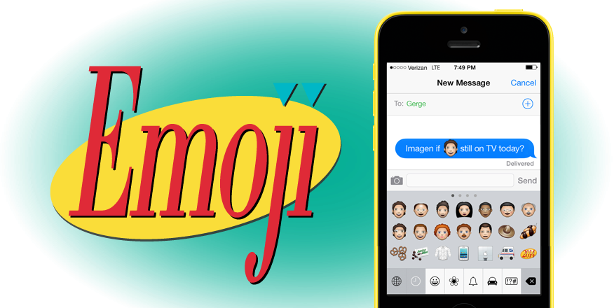 If You'd Have Told Me Two Years Ago That Emojis Would - Seinfeld Clipart (876x440), Png Download