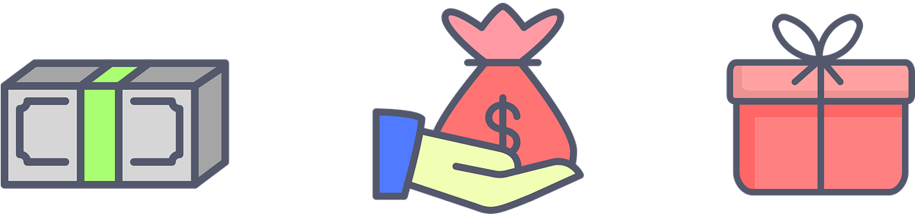 Breast Cancer Car Donations Svg Library Library - Transparent Background Donation Clip Art - Png Download (1280x640), Png Download