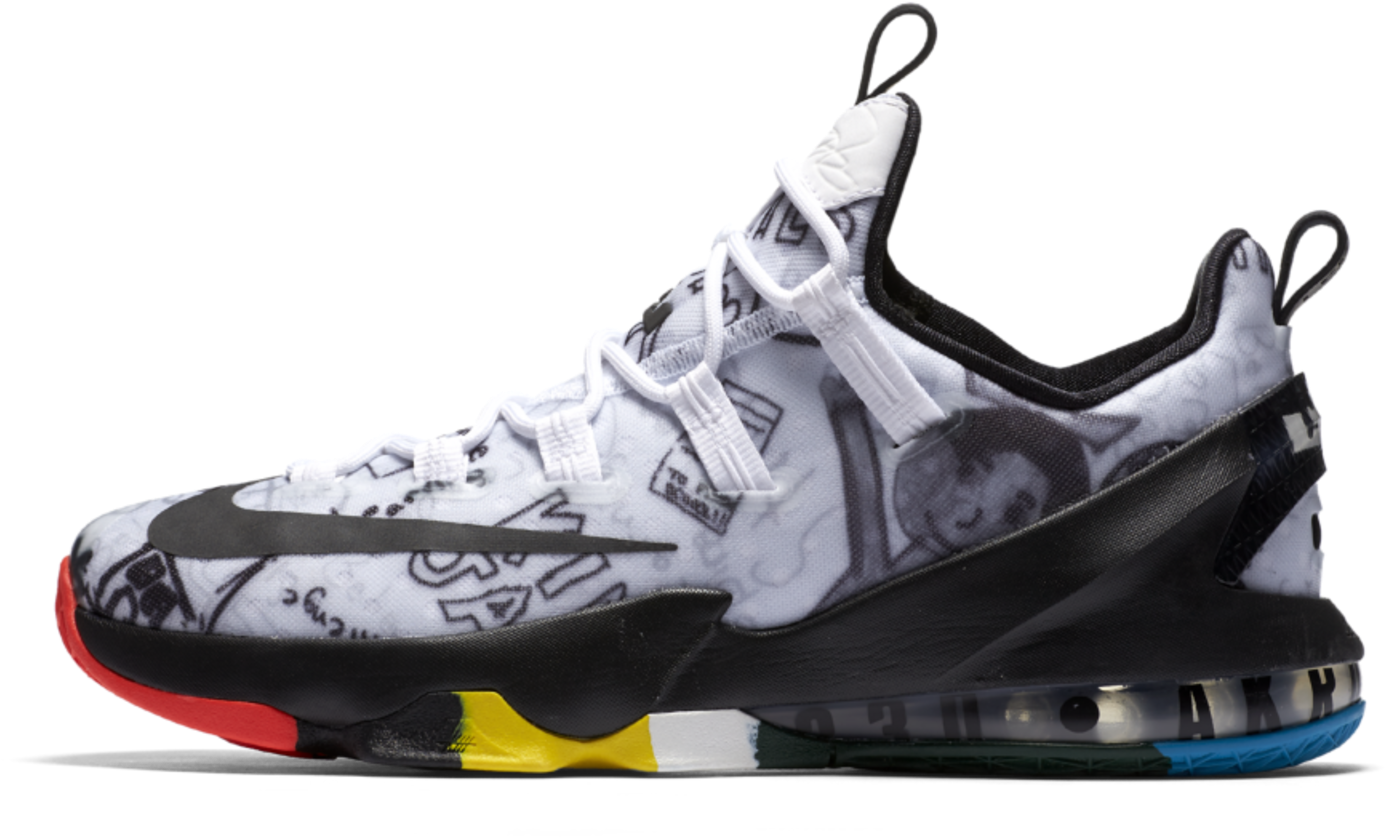 Lebron 13 Low "i Promise" Shoe - Lebron 13 Low Shoes Clipart (1600x1600), Png Download