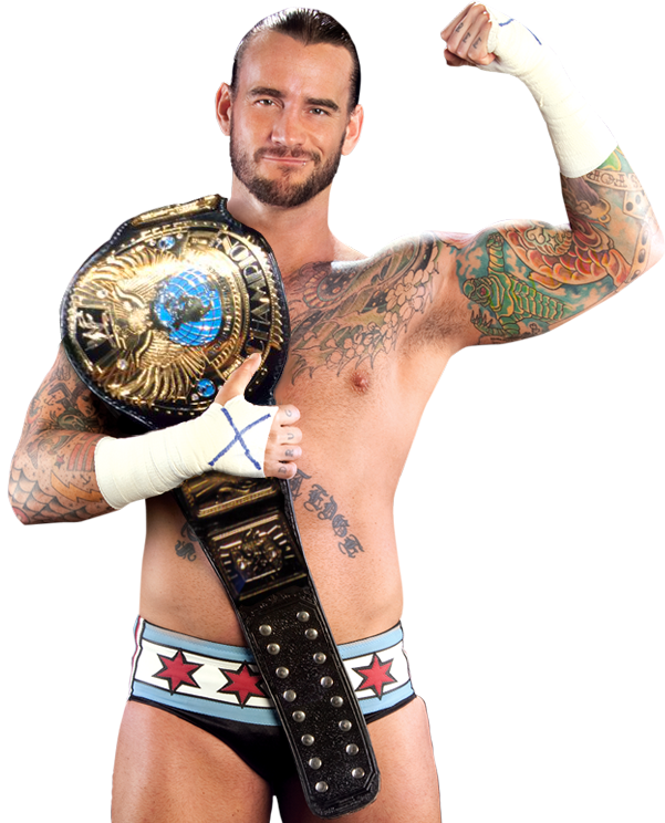 Cm Punk Wwe Champion 2011 Clipart (601x744), Png Download